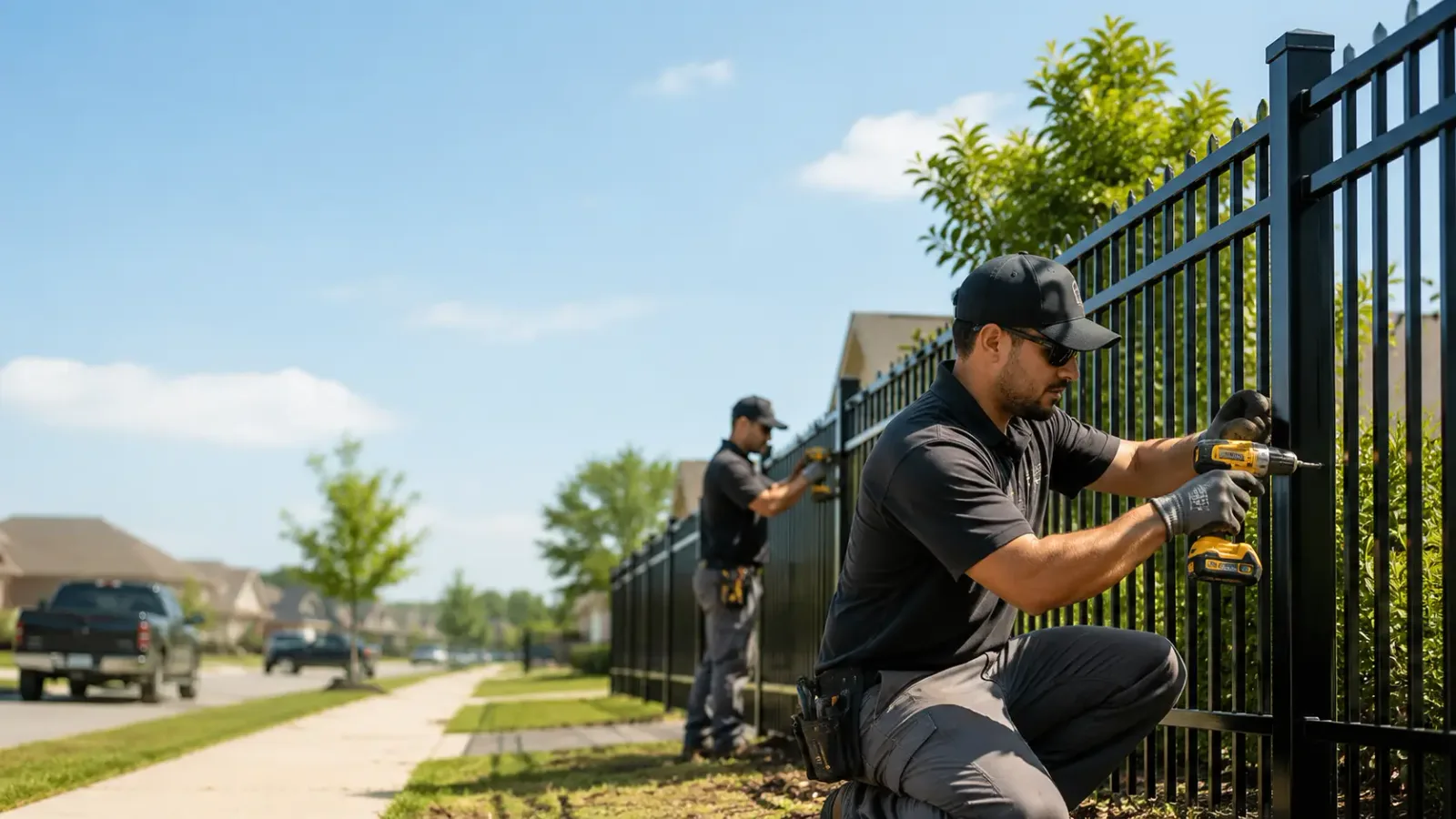 Metal Fence Installation in Norco, LA